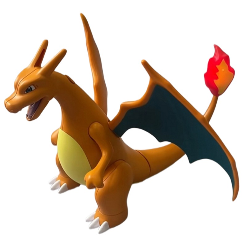 SIGOR Pokomon Figure Fire Dragon Charizard Eevee Electric Vocalization Firebreathing Toy
