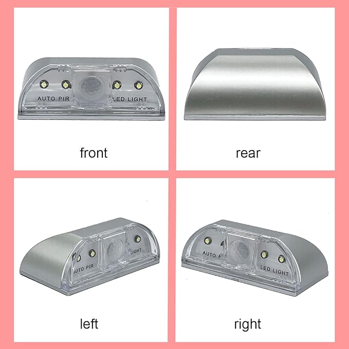 SIGOR FREE SHIPPING Home Keyhole Infrared Wireless Automatic Motion Detector with LED Light