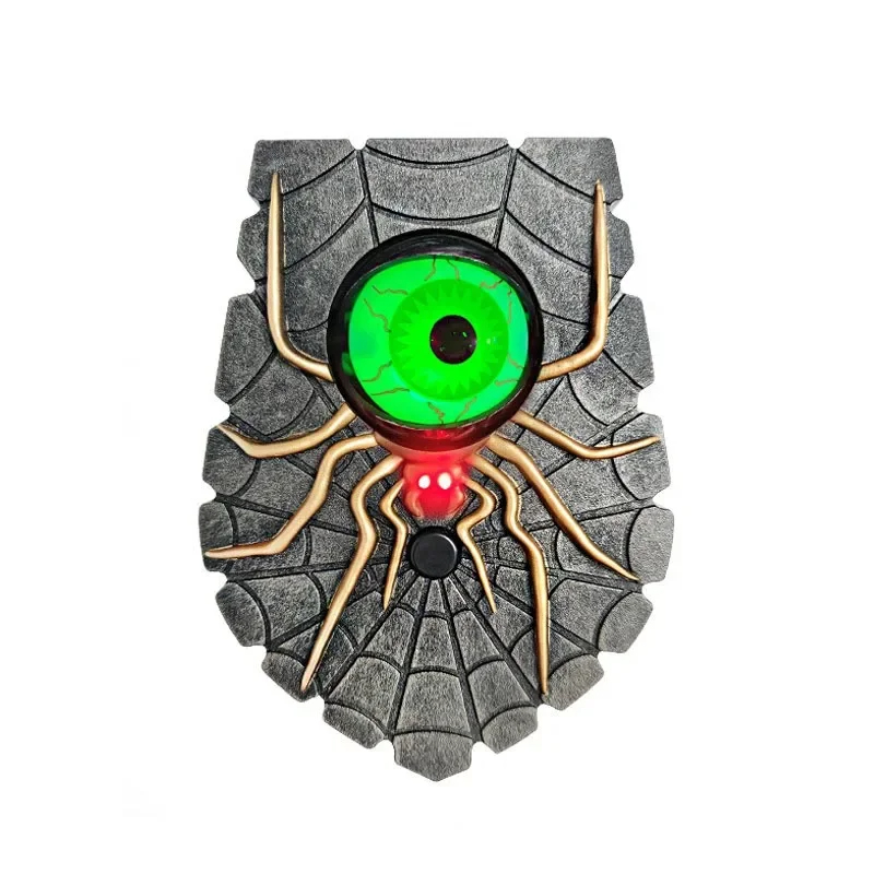 SIGOR Creative Spider Hanging Electric Luminous Sound Eyeball Horror Doorbell