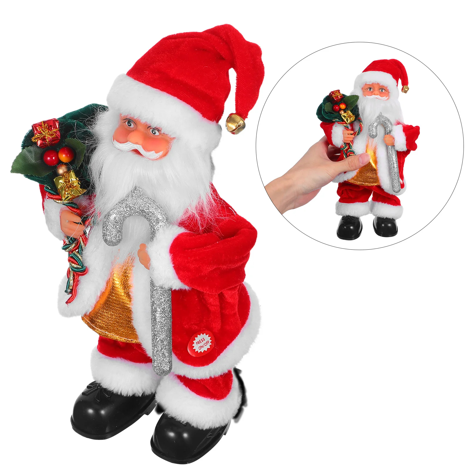 SIGOR FREE SHIPPING Electric Dancing Santa Claus Christmas Toy