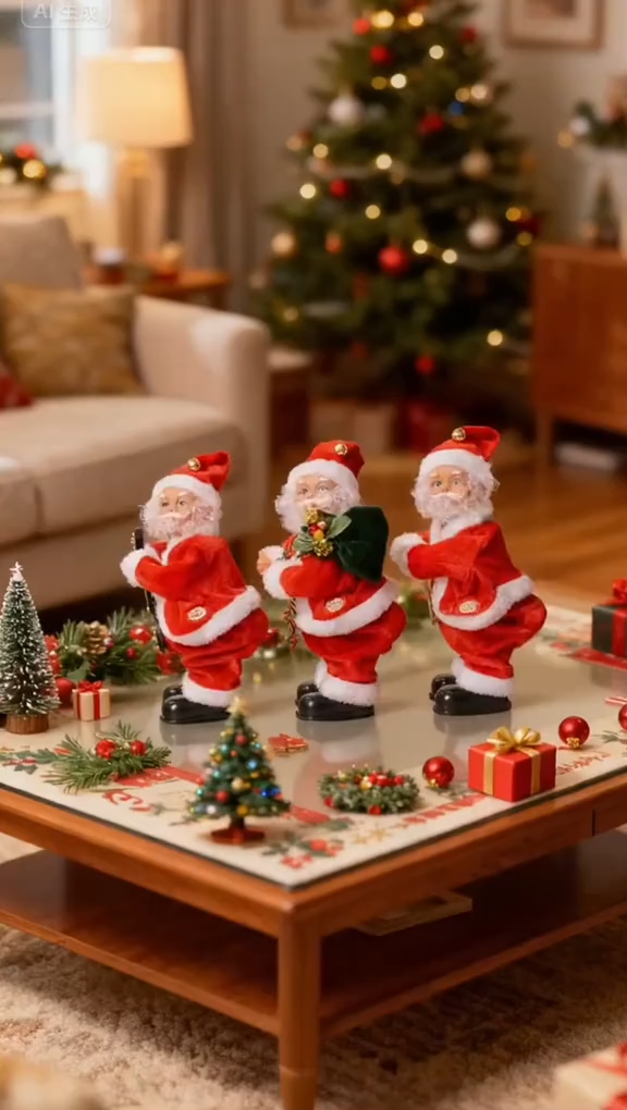 SIGOR FREE SHIPPING Electric Dancing Santa Claus Christmas Toy