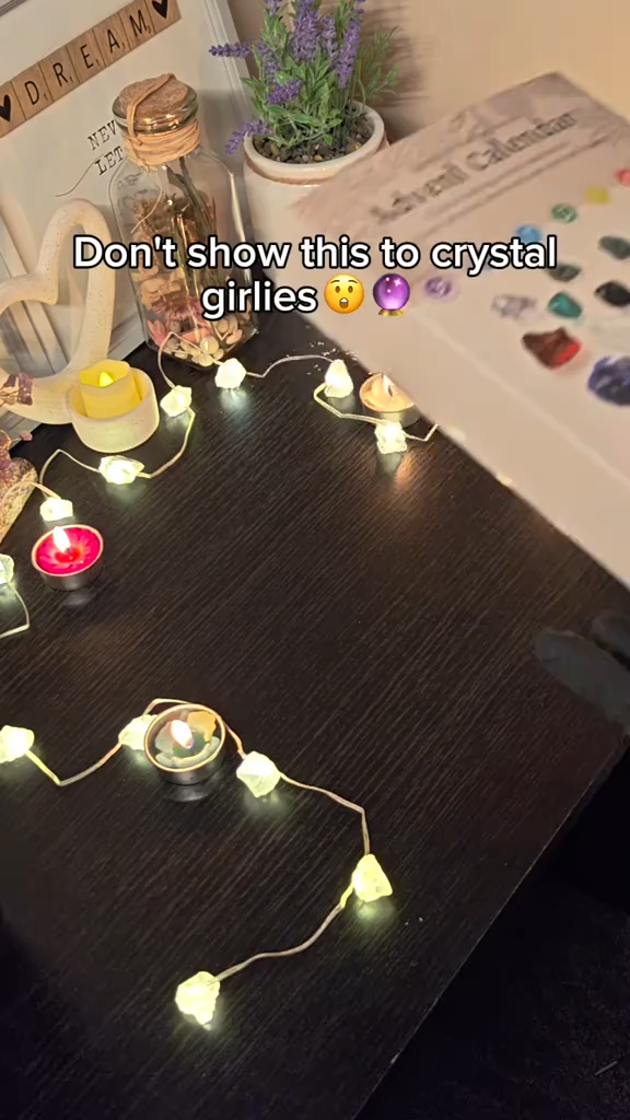 SIGOR FREE SHIPPING Crystal Gemstsone Christmas Countdown Calendar Gift Box