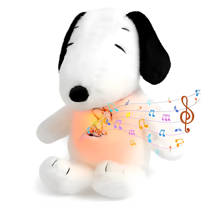 SIGOR FREE SHIPPING Snoopy Breathing Soothing Plush