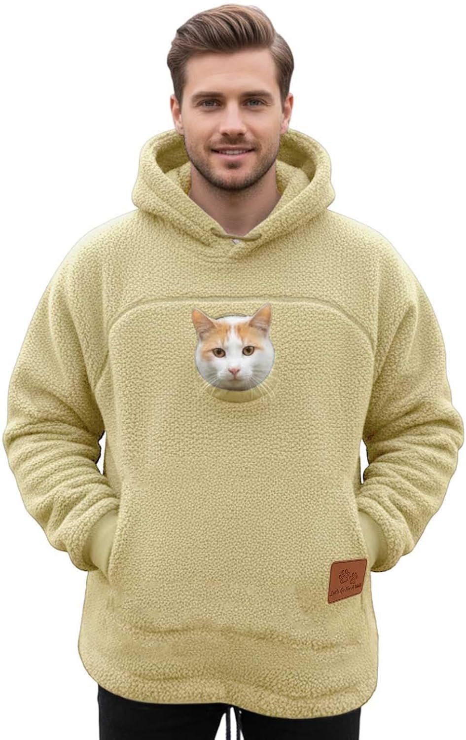 SIGOR FREE SHIPPING Pet Pouch Hoodie Zipper Kangaroo Pocket Cat Dog