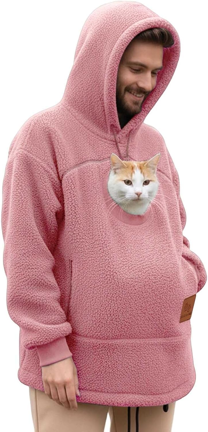 SIGOR FREE SHIPPING Pet Pouch Hoodie Zipper Kangaroo Pocket Cat Dog